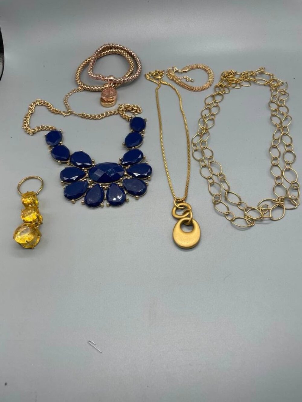 EUC Jewelry and Accessories Bundle Necklaces Bracelets Key Ring